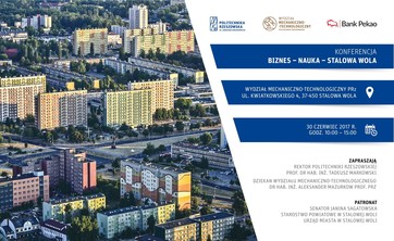 Zaproszenie na konferencję „Biznes – Nauka – Stalowa Wola”