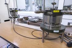 Geotechnics laboratory at Department of Geodesy and Geotechnics