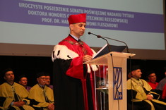Profesor Bolesław Fleszar doktorem honoris causa Politechniki Rzeszowskiej
