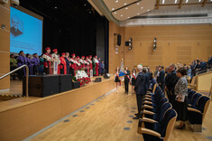 [FOTO] Ks. prof. Michał Heller doktorem honoris causa Politechniki Rzeszowskiej