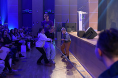 Pokaz zespołu Heweliusze Nauki,