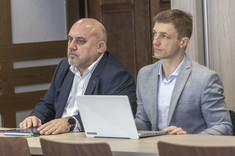 Od lewej: dr hab. inż. Andrzej Majka, prof. PRz,