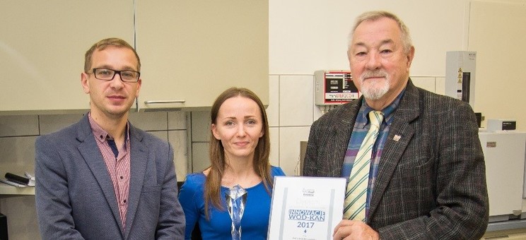 Nagroda dla Politechniki Rzeszowskiej w konkursie „Innowacje WOD-KAN 2017”