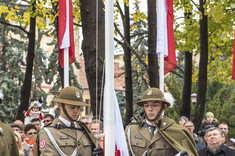 Wieniec od Politechniki Rzeszowskiej z okazji 101. rocznicy odzyskania przez Polskę niepodległości