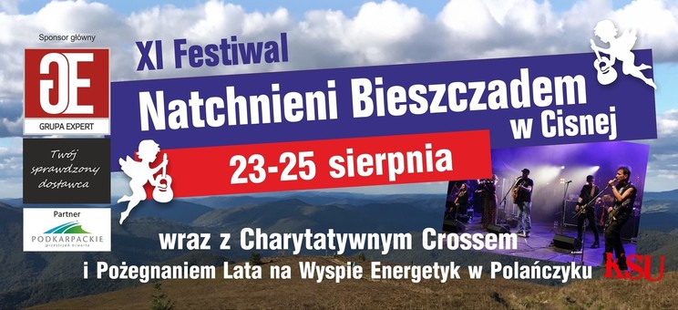 Zaproszenie na XI Festiwal Natchnieni Bieszczadem