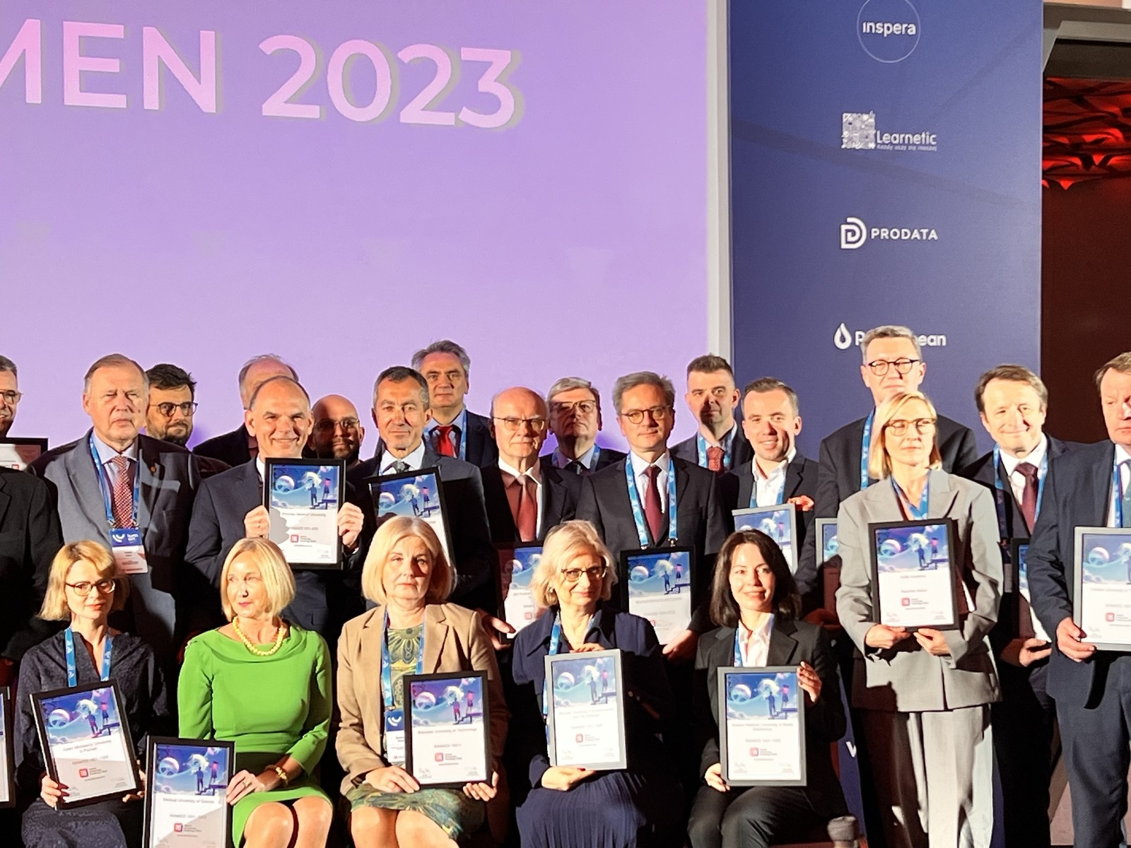 Gala Wręczenia Nagród THE World University Rankings 2024 / POLITECHNIKA ...