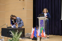 Dr hab. inż. Katarzyna Antosz, PRzo wraz z Eweliną Wyczewską wręczyły nagrody uczestnikom wydarzenia.