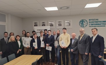 Laureaci i organizatorzy 40. Konkursu na najlepszą pracę dyplomową studentów,