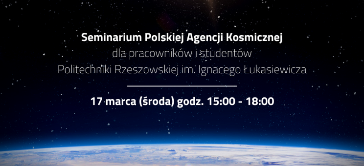 Seminarium Polskiej Agencji Kosmicznej