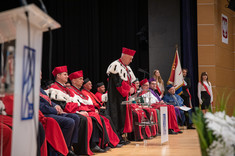 [FOTO] Ks. prof. Michał Heller doktorem honoris causa Politechniki Rzeszowskiej