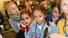 Dzieci ze Szkoły Podstawowej nr 11 w Rzeszowie na Politechnice Rzeszowskiej
