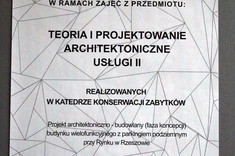 Wystawa prac studentów architektury
