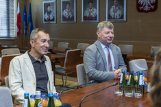 Od lewej: prof. G. Ostasz, prof. P. Koszelnik,