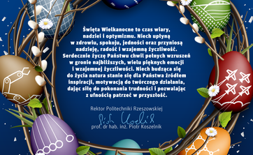 Życzenia z okazji Świąt Wielkanocnych