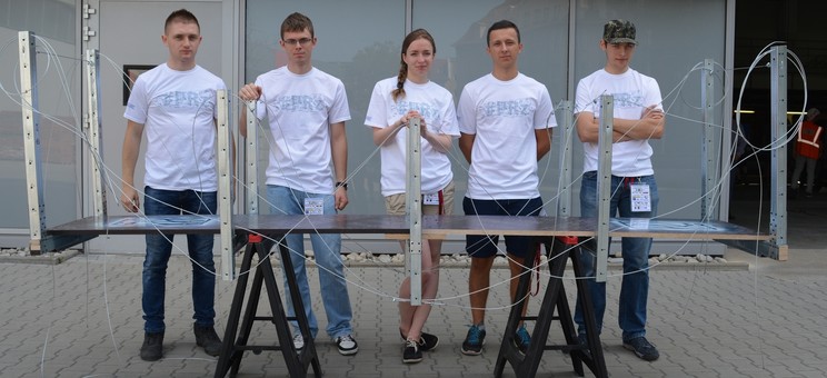 Studenci PRz zwyciężyli w Konkursie Mostów Stalowych