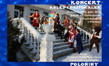 "POŁONINY" zaśpiewają kolędy i pastorałki