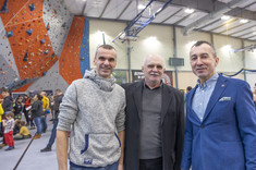 Od lewej: K. Kadyjewski, mgr J. Pająk, prof. G. Ostasz,