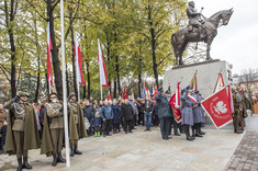 Wieniec od Politechniki Rzeszowskiej z okazji 101. rocznicy odzyskania przez Polskę niepodległości