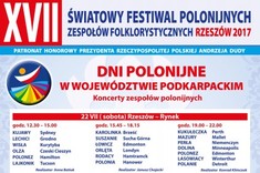 [VIDEO, PROGRAM] Kampus Politechniki Rzeszowskiej gości uczestników największego na świecie festiwalu folkloru polonijnego