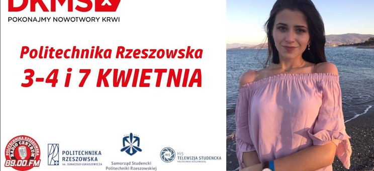 Studenci Politechniki Rzeszowskiej szukają dawcy szpiku dla chorej koleżanki
