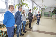 Wizyta w Szkole Podstawowej im. Lotników Polskich w Bezmiechowej