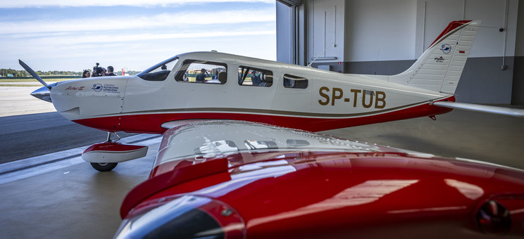 Piper Archer III wzbogacił flotę Ośrodka Kształcenia Lotniczego