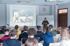 Uczniowie podczas jednej z prezentacji, fot. A. Surowiec