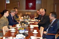 Spotkanie z przedstawicielami służb mundurowych i jednostek samorządu terytorialnego