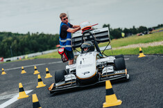 PRz Racing podczas zawodów Formuły Student,