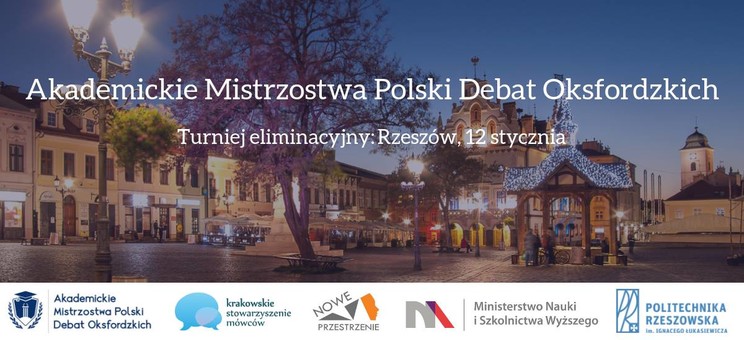 Weź udział w Akademickich Mistrzostwach Polski Debat Oksfordzkich