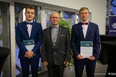 Finał wojewódzki I edycji konkursu „NAUKOLATEK – Nastoletni Naukowiec”, D. Szynal, M. Braun, J. Oleksy,