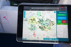 The in-flight demonstration, 