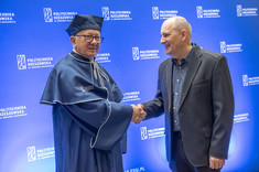 Gratulacje dla doktora honoris causa Marka Dareckiego,