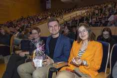 Od lewej: dr inż. M. Sochacka-Pietal, dr inż. M. Kisiel, mgr inż. A. Nieczaj,