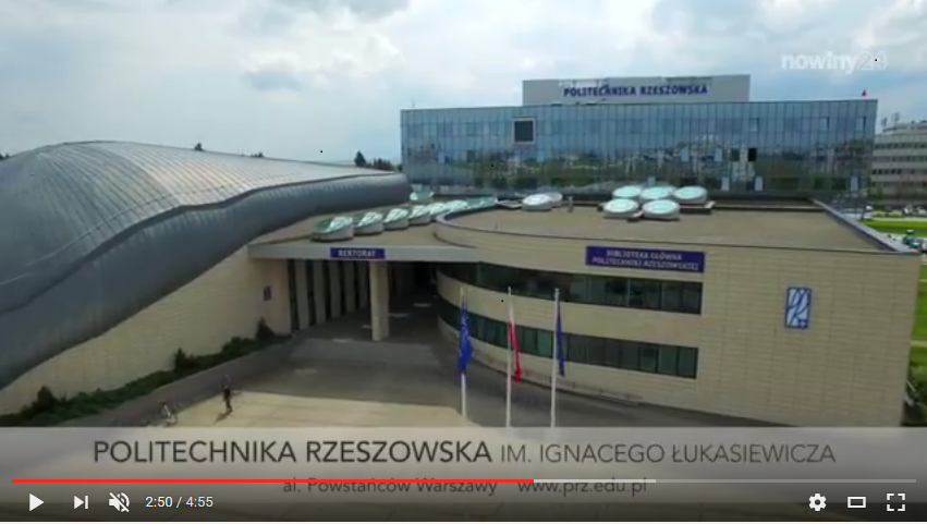 [VIDEO] Politechnika Rzeszowska w kadrze Podniebnego Rzeszowa ...