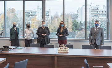 Inauguracja studiów podyplomowych MBA z udziałem władz uczelni i Wydziału Zarządzania,
