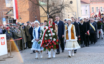Wieniec od Politechniki Rzeszowskiej z okazji 100. rocznicy Święta Niepodległości