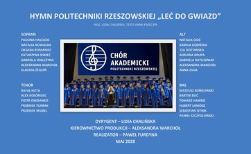 Wirtualne nagranie Chóru Akademickiego Politechniki Rzeszowskiej